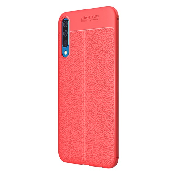 Samsung Galaxy A50 Kılıf CaseUp Niss Silikon Kırmızı 2
